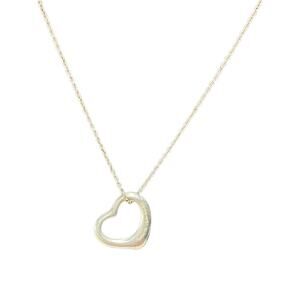 94. Tiffany & Co. Elsa Peretti Open Heart Silver Necklace